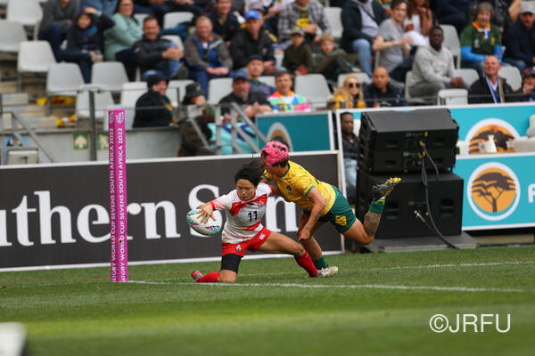 2022/9/10 ラグビーワールドカップセブンズ2022南アフリカ大会　vsブラジル