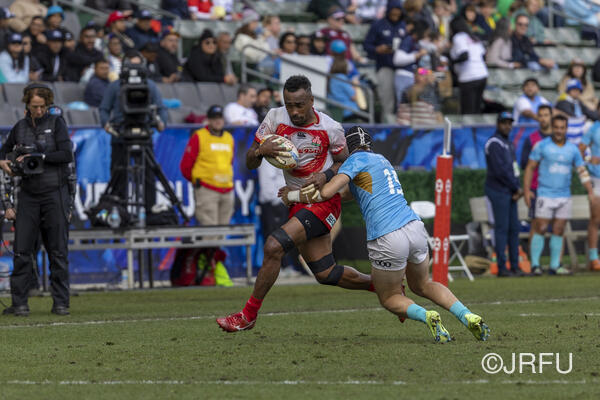 2023/02/25-26 HSBCワールドラグビーセブンズシリーズ2023 ロサンゼルス大会　13位準々決勝 ウルグアイ戦
