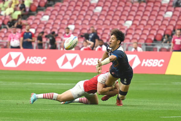 2023/04/8-9 HSBCワールドラグビーセブンズシリーズ2023 シンガポール大会 英国戦
