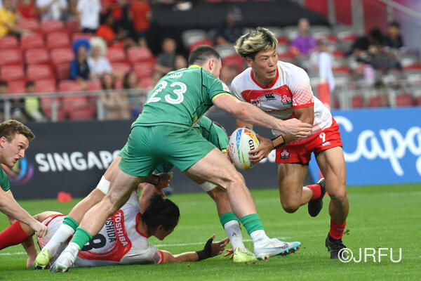 2023/04/8-9 HSBCワールドラグビーセブンズシリーズ2023 シンガポール大会 アイルランド戦