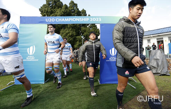 2023/07/09 ワールドラグビーU20チャンピオンシップ 対U20アルゼンチン代表