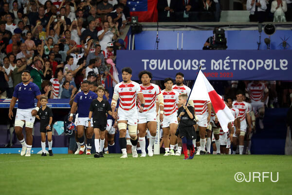 2023/09/28 ラグビーワールドカップ2023フランス大会 プールD第3戦 日本代表対サモア代表