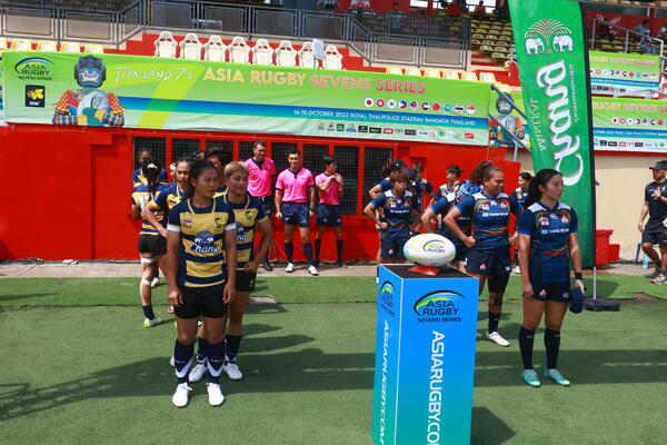 2023/10/14-15 アジアラグビーセブンズシリーズ2023 タイ大会第2日準決勝タイ戦