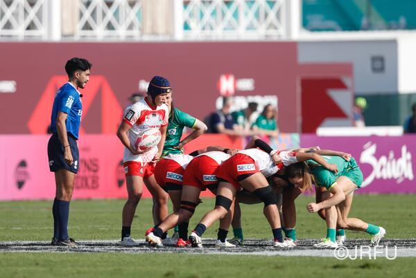 2023/12/2-3 HSBC SVNS 2024ドバイ大会 プール戦アイルランド戦