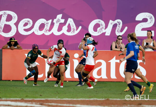 2023/12/2-3 HSBC SVNS 2024ドバイ大会 9位決定戦南アフリカ戦