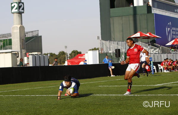 ワールドラグビーHSBCセブンズチャレンジャー2024 ドバイ大会 5位決定戦 vs トンガ代表