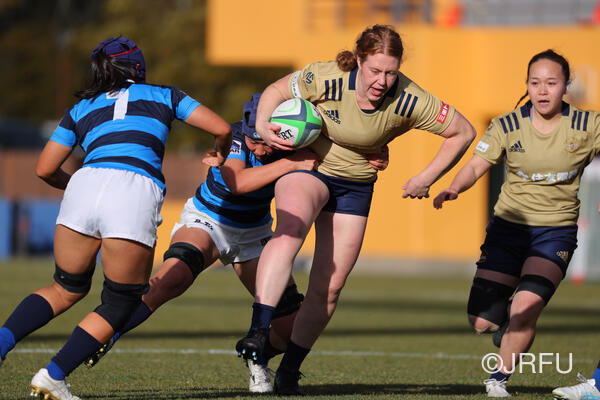 2024/1/21 第10回全国女子ラグビーフットボール選手権大会準決勝 PEARLS 対 日本体育大学ラグビー部女子
