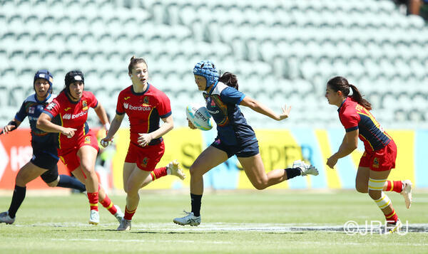 2024/1/26-28 HSBC SVNS 2024パース大会 11位決定戦スペイン戦