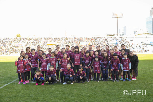 2024/2/3 第10回全国女子ラグビーフットボール選手権大会決勝 PEARLS 対 東京山九フェニックスラグビークラブ