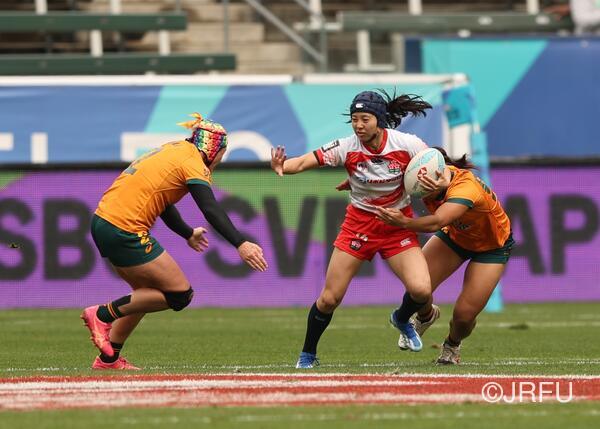 2024/3/1-3 HSBC SVNS 2024ロサンゼルス大会 プール戦オーストラリア戦