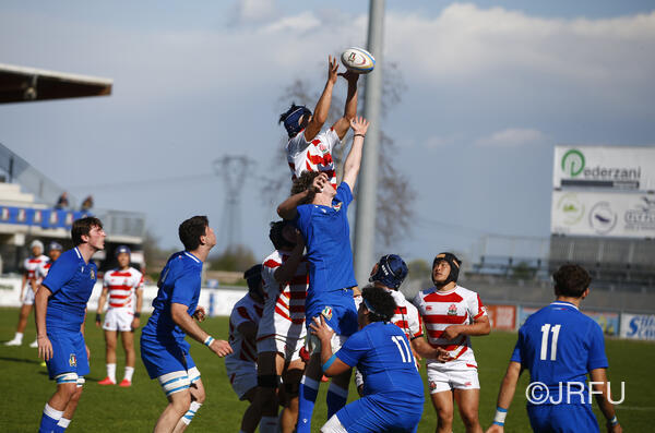 2023年度高校日本代表イタリア遠征　U19イタリア代表戦（3月24日）