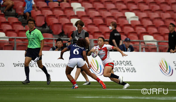 2024/5/3-5 HSBC SVNS 2024シンガポール大会 プール戦フランス戦