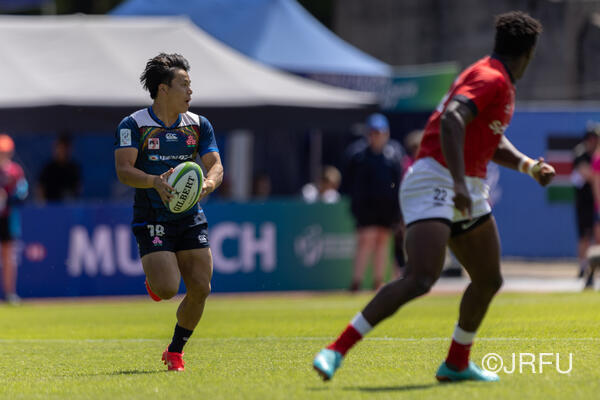 ワールドラグビーHSBCセブンズチャレンジャー2024ミュンヘン大会 プールC第1戦 ケニア代表戦