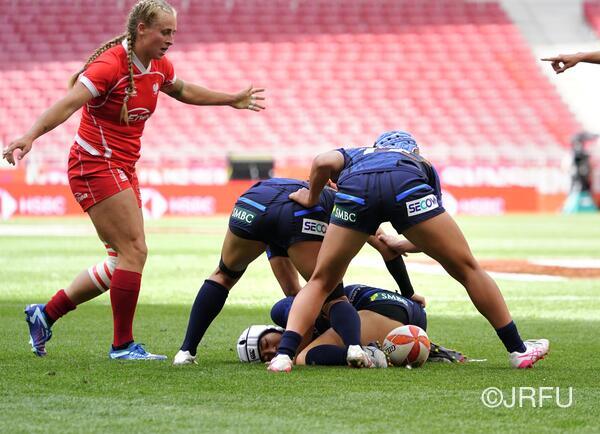 2024/5/31-6/2 HSBC SVNS 2024 グランドファイナル昇降格プレーオフ マドリード大会 プール戦ポーランド戦 