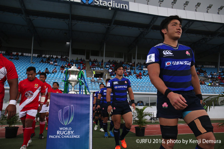 2016/3/21「ワールドラグビー パシフィック･チャレンジ2016」ジュニア・ジャパン vs トンガA