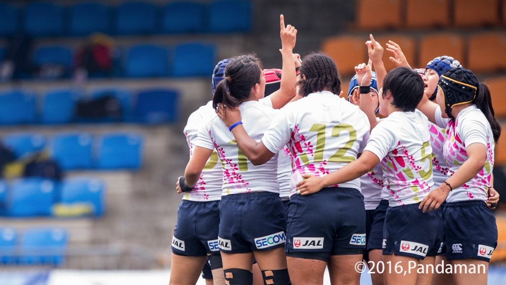 2016/4/8「香港女子セブンズ2016」女子セブンズ日本選抜 vs 女子セブンズ香港代表
