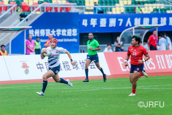 2024/9/21 アジアラグビーセブンズシリーズ2024中国大会 vs マレーシア代表