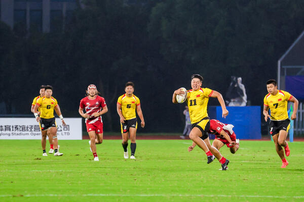 2024/9/21 アジアラグビーセブンズシリーズ2024中国大会 vs 中国代表