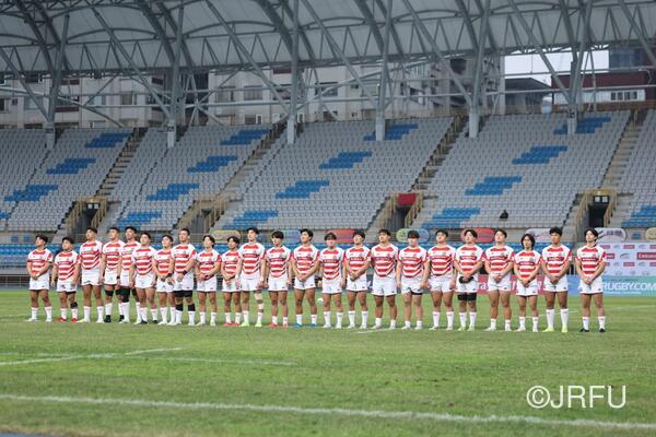 2024/12/18 アジアラグビーU19チャンピオンシップ 対U19チャイニーズ・タイペイ代表