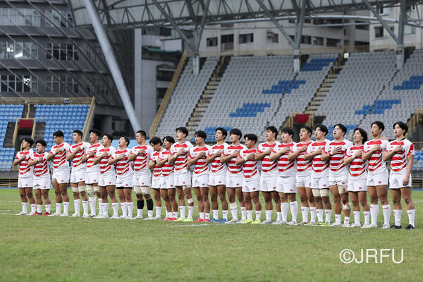 2024/12/22 アジアラグビーU19チャンピオンシップ 対U19ホンコン・チャイナ代表