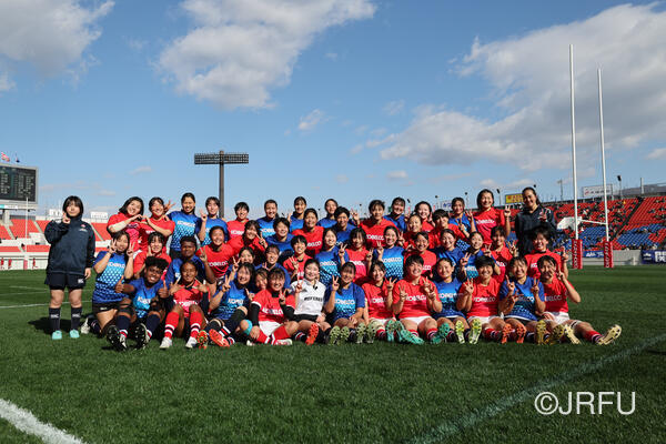 2024/12/27 U18花園女子15人制  U18女子東軍 vs U18女子西軍