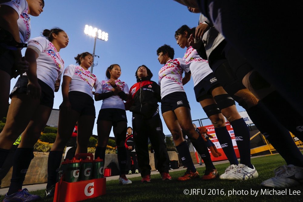 2016/4/8「HSBCワールドラグビーセブンズシリーズ アメリカ大会」プールC第3戦 サクラセブンズ vs 女子セブンズスペイン代表