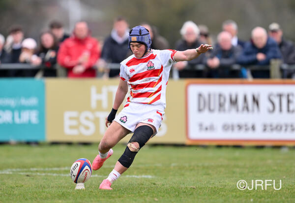 2024年度高校日本代表イングランド遠征　U19イングランド代表戦（3月22日）