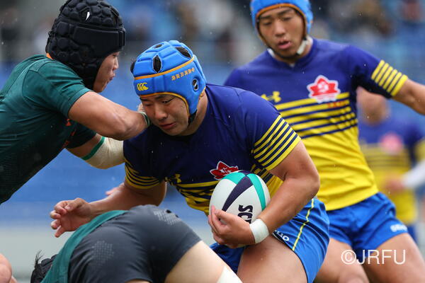 「第26回全国高等学校選抜ラグビーフットボール大会」準決勝 東福岡高等学校（福岡）対 京都成章高等学校（京都）