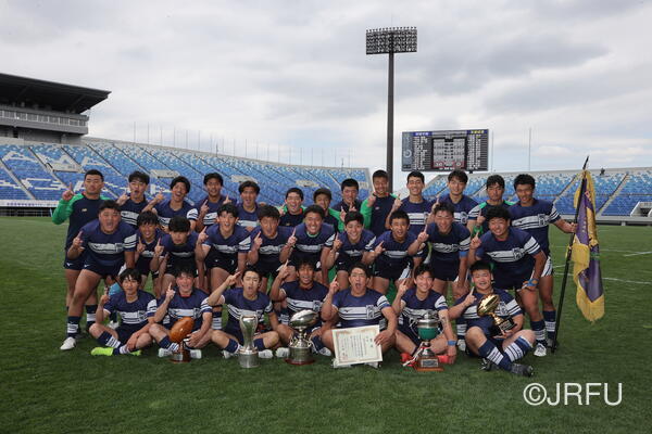 「第26回全国高等学校選抜ラグビーフットボール大会」決勝  桐蔭学園高等学校（神奈川）対 京都成章高等学校（京都）
