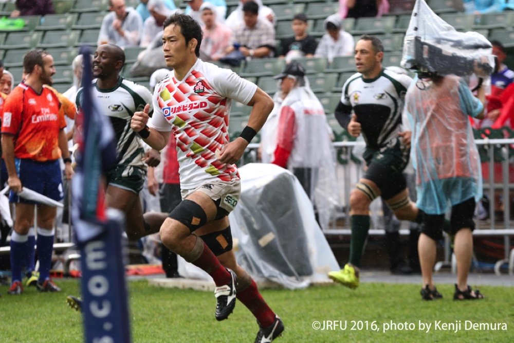 2016/4/10「香港セブンズ（HSBCワールドラグビーセブンズシリーズ2016-2017コアチーム昇格決定大会）」準決勝 男子セブンズ日本代表 vs ジンバブエ代表
