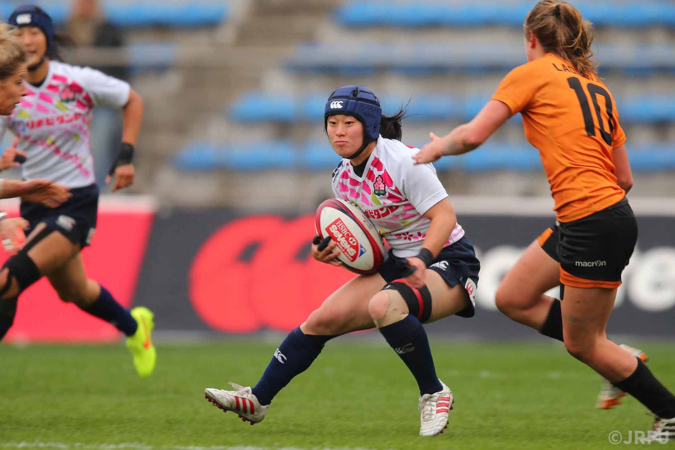 2015/4/5「HSBCセブンズワールドシリーズ2014-2015 東京セブンズ」エキシビションマッチ サクラセブンズ vs オランダ代表（3試合目）