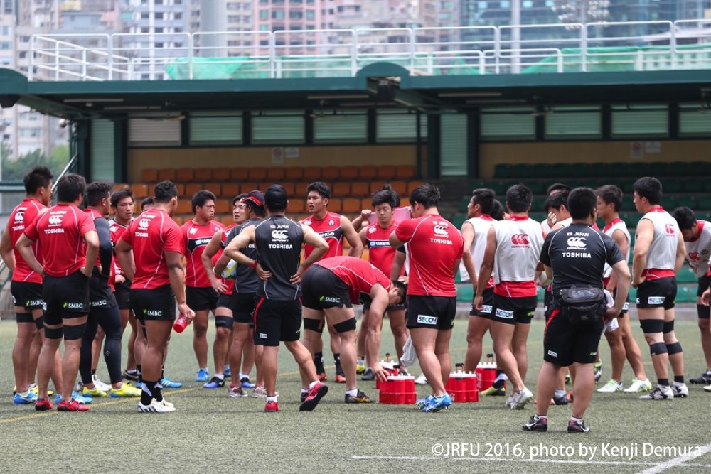 2016/5/6「アジアラグビーチャンピオンシップ2016」香港代表戦 試合前日練習