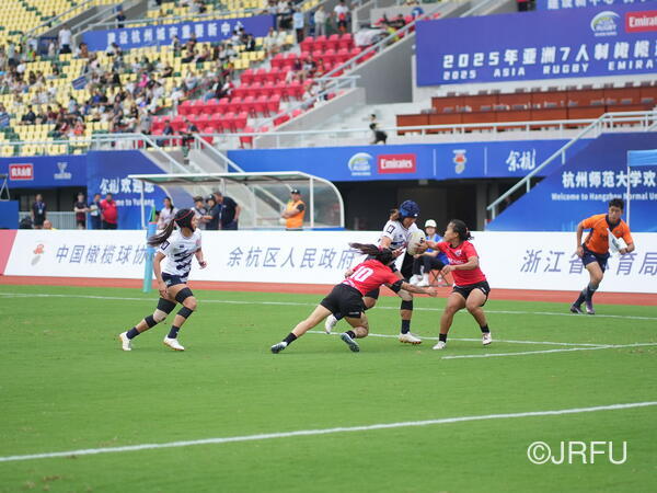 アジアラグビーエミレーツセブンズシリーズ2025中国大会 vs 女子シンガポール代表