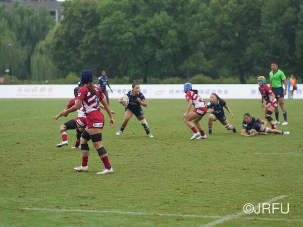 アジアラグビーエミレーツセブンズシリーズ2025中国大会　準決勝 vs 女子ホンコン・チャイナ代表
