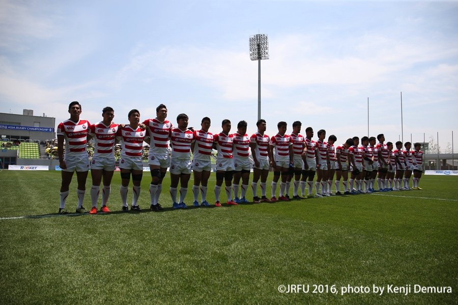 2016/5/21「アジアラグビーチャンピオンシップ2016」第3戦 日本代表 vs 韓国代表