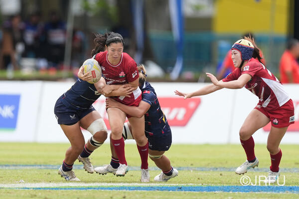アジアラグビーエミレーツセブンズシリーズ2025 スリランカ大会 準決勝 vs 女子ホンコン・チャイナ代表