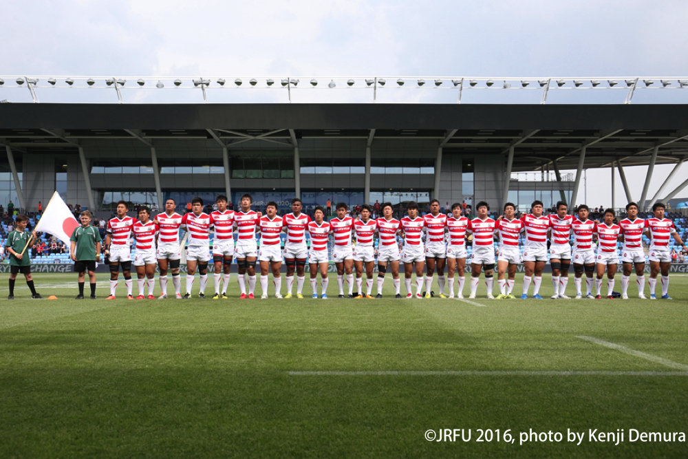 2016/6/7「ワールドラグビーU20チャンピオンシップ2016」第1戦 U20日本代表 vs U20南アフリカ代表