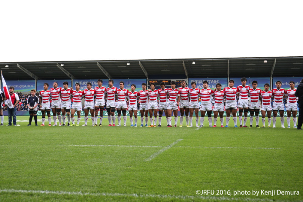 2016/6/16「ワールドラグビーU20チャンピオンシップ2016」第3戦 U20日本代表 vs U20アルゼンチン代表