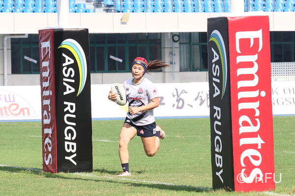 2026/8/29 アジアラグビーエミレーツセブンズシリーズ2026・中国大会 対女子UAE代表