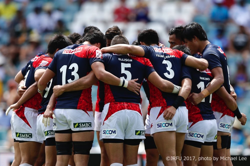 2017/2/5「HSBCワールドラグビーセブンズシリーズ2016-2017 オーストラリア大会」チャレンジトロフィートーナメント第1戦 男子セブンズ日本代表 vs カナダ代表