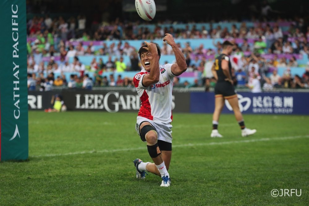2017/4/9「HSBCワールドラグビーセブンズシリーズ2016-2017 第7戦 香港大会」13位決定戦 男子セブンズ日本代表 vs ウェールズ代表