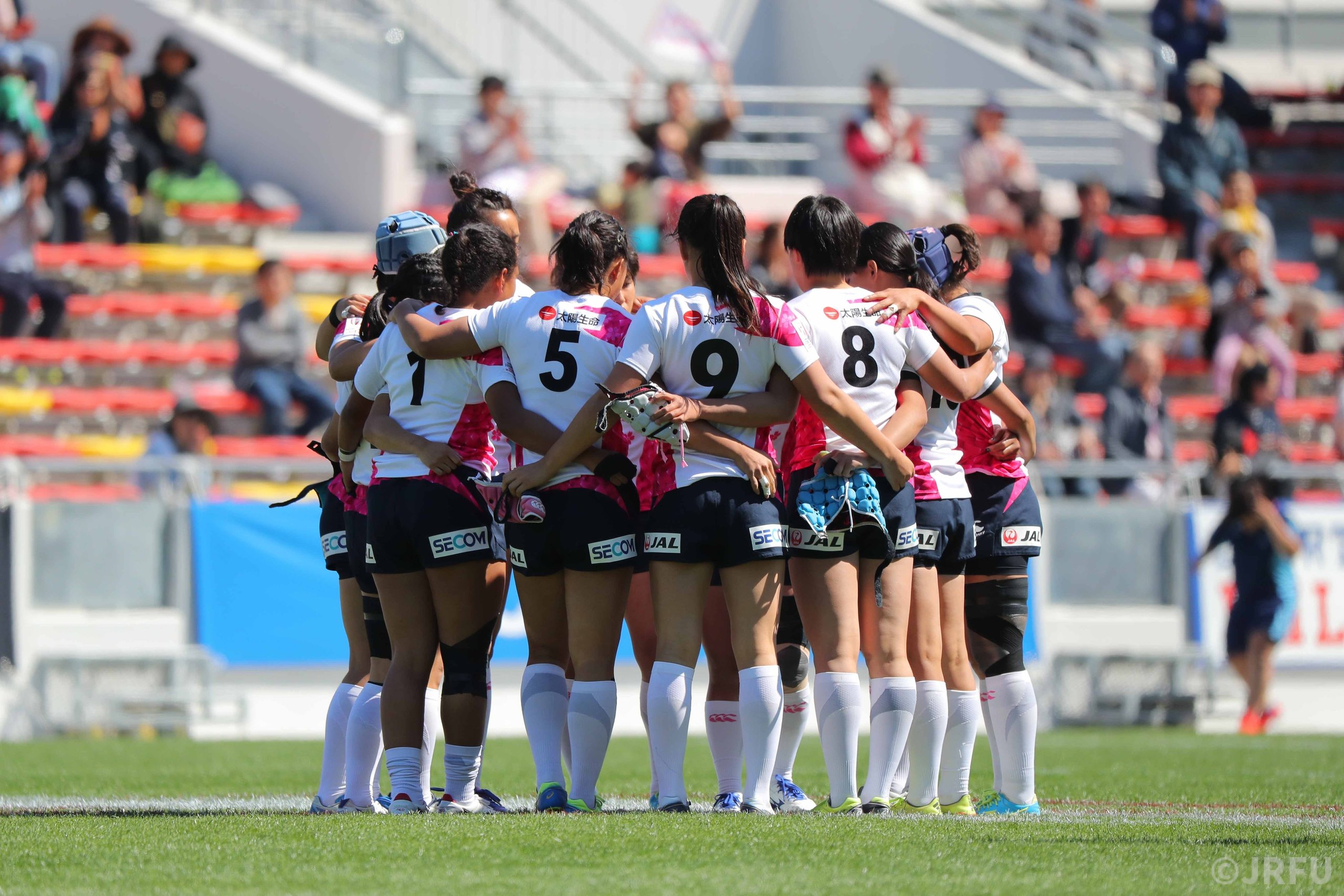 2017/4/23「HSBCワールドラグビー女子セブンズシリーズ 北九州大会」11位決定戦 サクラセブンズ vs 女子セブンズブラジル代表