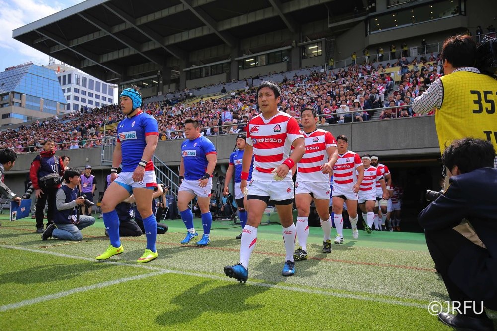 2017/4/29「アジアラグビーチャンピオンシップ2017」日本代表 vs 韓国代表