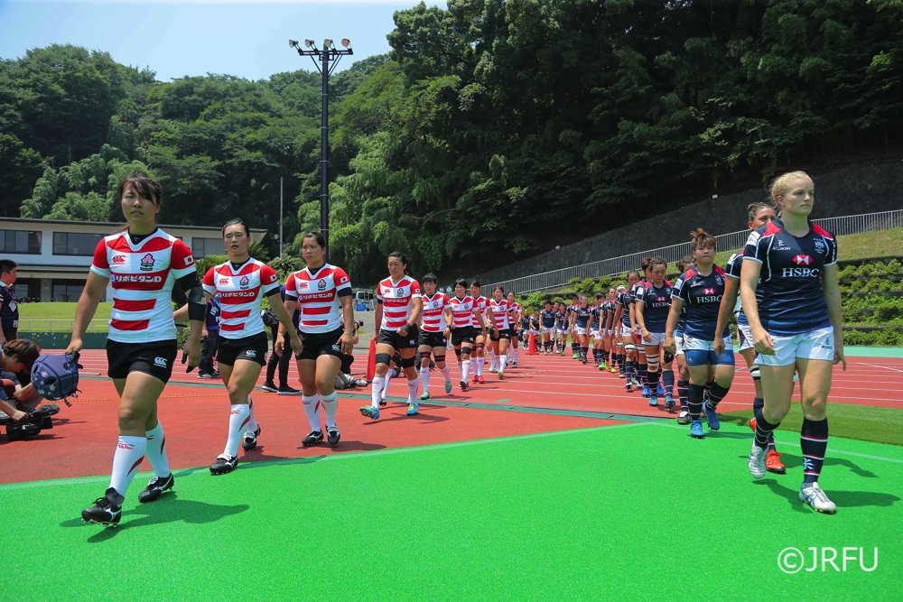2017/7/8「女子アジアラグビーチャンピオンシップ2017」第1戦 サクラフィフティーン vs 女子香港代表