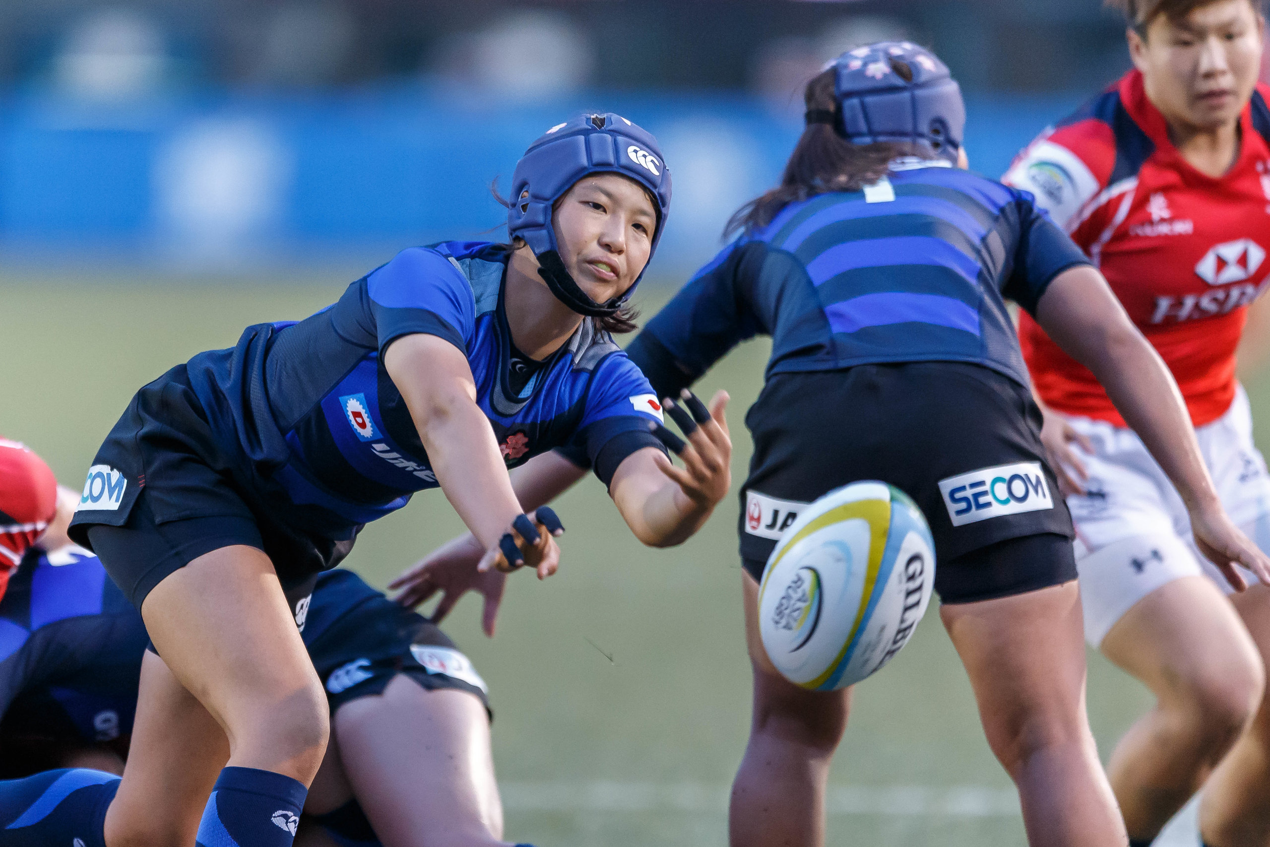 2017/7/15「女子アジアラグビーチャンピオンシップ2017」第2戦 サクラフィフティーン vs 女子香港代表