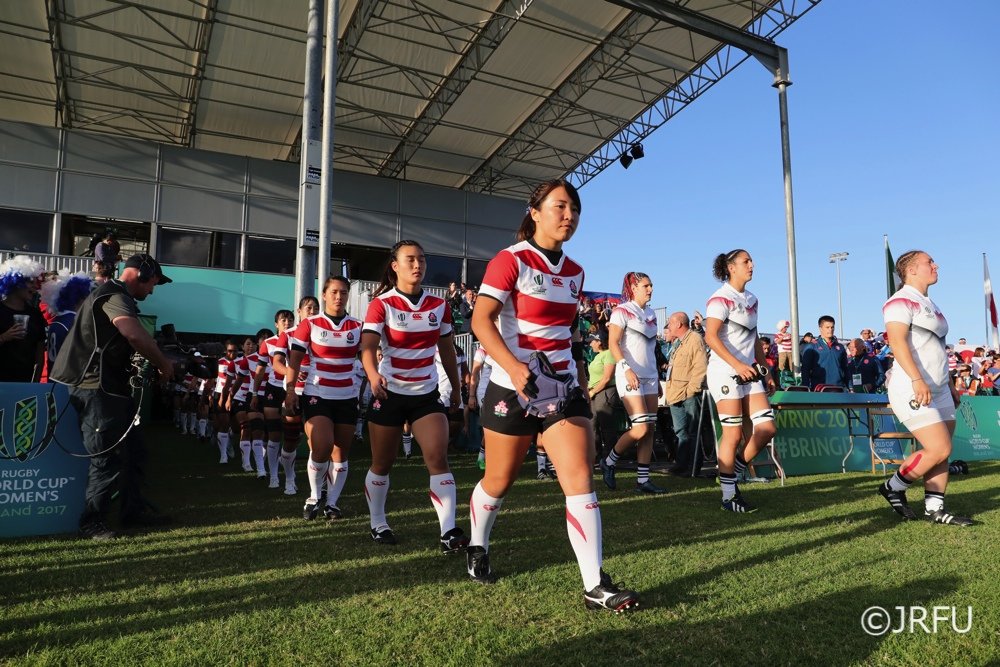 2017/8/9「女子ラグビーワールドカップ2017」プールC第1戦 サクラフィフティーン vs 女子フランス代表