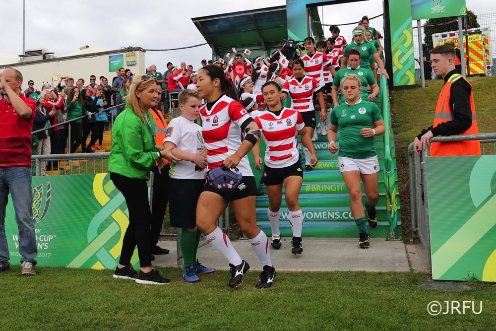 2017/8/13「女子ラグビーワールドカップ2017」プールC第2戦 サクラフィフティーン vs 女子アイルランド代表