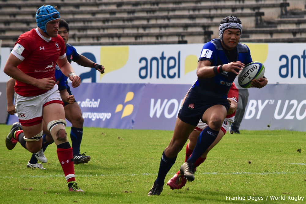 2017/9/2「ワールドラグビーU20トロフィー2017」第2戦 U20日本代表 vs U20カナダ代表