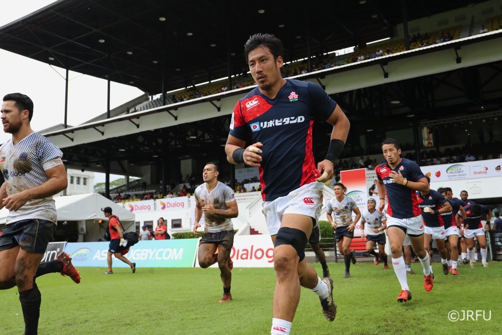 2017/10/14「アジアラグビーセブンズシリーズ2017」第3戦 スリランカ大会 プールB第2戦 男子セブンズ日本代表 vs フィリピン代表