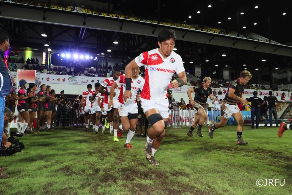 2017/10/15「アジアラグビーセブンズシリーズ2017」第3戦 スリランカ大会 決勝 男子セブンズ日本代表 vs 香港代表
